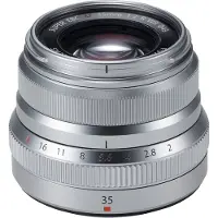 Fujifilm Fujinon XF 35mm f/2 R WR silver
