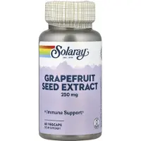 Solaray Fröextrakt 250 Mg Grapefrukt 60 Enheter
