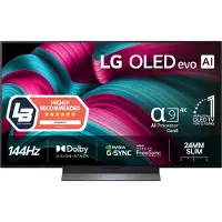 LG OLED48C51LA - 48 Diagonal klass C5 Series OLED-TV - OLED evo AI - Smart TV - webOS - 4K UHD (2160p) 3840 x 2160 - HDR