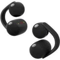 Sony LinkBuds Clip - True wireless-hörlurar med mikrofon - öppet öra - med öronklämma - Bluetooth - aktiv brusradering - svart