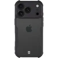 Tactical iPhone 17 Pro Quantum Stealth-Skal med förstärkta hörn - Klar / Svart