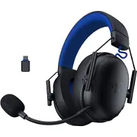 Razer BlackShark V3 X HyperSpeed - För PlayStation - headset - 7.1-kanals - fullstorlek - Bluetooth/radiofrekvens 2,4 GHz - kabelansluten, trådlös ...