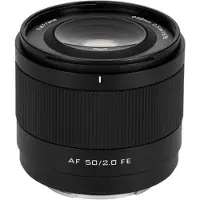 Viltrox AF 50 2.0 FE, Fullformatsobjektiv, 13/9, Sony E, Automatisk fokus