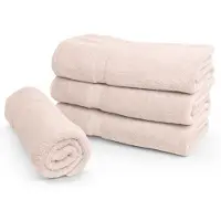 Borg Ekologisk handduk - 100% GOTS-certifierad bomull - Badhandduk 70x140 cm - Beige
