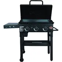 Char-Griller Flat Iron dubbelgrill, 3 brännare