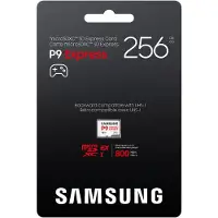 Samsung P9 Express MB-MK256T - Flash-minneskort - 256 GB - A1 / Video Class V30 / UHS-I U3 - microSDXC Express - vit