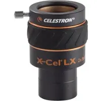 Celestron X-Cel LX 1,25 2x Barlowlins, 55 mm, 85 mm, 50 mm, 300 g, Kina