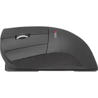 Contour Design Unimouse - Mus - ergonomisk - infraröd - 7 knappar - kabelansluten - USB-C - svart