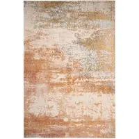 FRAAI Modern matta | Bush ockragul/terrakotta hos Volero | 140x200cm | Gul | Rektangel | Inomhusmattor