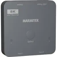 Marmitek Connect 720 är en 8K60 och 4K120 2.1 HDMI-switch.