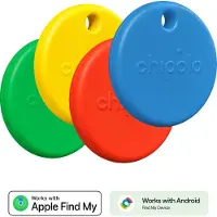 Chipolo POP - Red/Blue/Yellow/Green (4-Pack)
