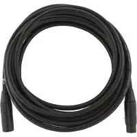 Fender Professional 15 Fots / 4.5m Mikrofonkabel Svart
