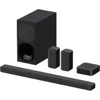 Sony HT-S40R - Soundbar - för hemmabio - 5.1-kanals - trådlös - Bluetooth - 600 Watt (Total)