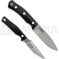 Casström Swedish Hunters Combo dubbelkniv, Black Micarta