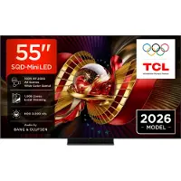 TCL 55" C8L 4K SQD Mini-LED Google TV / 55-tums QLED-TV / 4K-TV med Mini-LED-bild