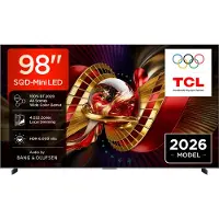 TCL 98C8L - 98 Diagonal klass C8L Series LED-bakgrundsbelyst LCD-TV - SQD-Mini LED - Smart TV - Google TV - 4K UHD (2160p) 3840 x 2160 - HDR - Mini-LED, Super Quantum Dot