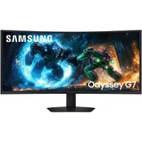 Samsung Odyssey G7 S40FG750EU - G75F Series - LED-skärm - spel - böjd - 40 - 5120 x 2160 WUHD @ 180 Hz - VA - 350 cd/m² - 3000:1 - DisplayHDR 600 - 1 ms - 2xHDMI, DisplayPort - svart