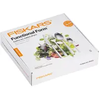 Fiskars Functional Form 24 Pieces Matt Steel Bestickset