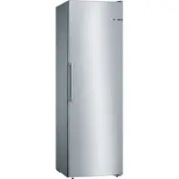 Bosch Serie | 4 GSN36VIEP - Frys - upprätt - bredd: 60 cm - djup: 65 cm - höjd: 186 cm - 242 liter - Klass E - borstat stål
