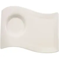 Villeroy & Boch New Wave Caffè Party Plate Stor 22x17cm - Assietter Porslin Vit