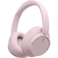 Sony WH-CH720N - Hörlurar med mikrofon - fullstorlek - Bluetooth - trådlös, kabelansluten - aktiv brusradering - 3,5 mm kontakt - rosa