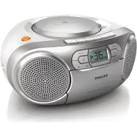 Philips Az127/12 Med Dynamisk Basförstärkning Radio