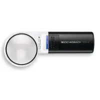 Lindner 15115 Lupp med LED-belysning Förstoringsfaktor: 5 x Linsstorlek: (Ø) 58 mm