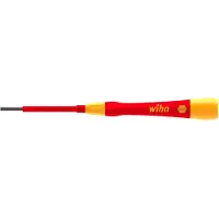 Wiha 42374 Elektriker, VDE, Elektronik och finmekanik Spårskruvmejsel Klingbredd: 1.5 mm Klinglängd: 50 mm