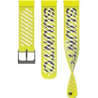 Suunto silikonarmband Athletic 5 Lemon Yellow 22 mm