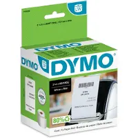 Dymo Autentiska LabelWriter Kontinuerliga Etiketter | 57 mm x 91 meter (2 1/4 tum x 300 fot) | Etiketter för LabelWriter Etikettskrivare | 1 rulle, Icke-självhäftande skrivaretikett, , Belgien