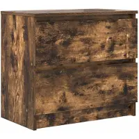 vidaXL TV-bänk rökt ek 60x35x54 cm konstruerat trä