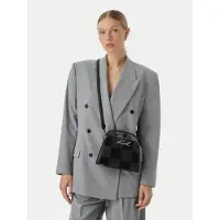 Karl Lagerfeld Axelremsväska svart / silver