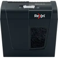 Rexel Secure X6 - Dokumentförstörare - dubbelskärning - 4 x 40 mm - P-4