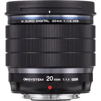 Olympus M.Zuiko Digital ED 20mm f/1.4 PRO Lens