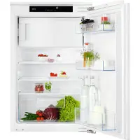 AEG 5000 OSF5O88EF - Kylskåp med frysfack - inbyggd - fördjupning - bredd: 56 cm - djup: 55 cm - höjd: 88 cm - 118 liter - Klass E - vit