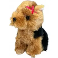 Usorteret Yorkshire terrier hund 19 cm 32072