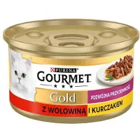 Gourmet Gold Nötkött och kyckling 85 g