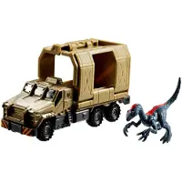 Mattel Matchbox Jurassic World Transporter med Terizinosaurus