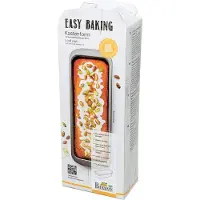 RBV Birkmann 881075, Brödform, Rektangulär, Plan yta, 1,8 L, Svart, 300 mm