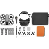 DJI Avata 360 Motion Combo (Goggles N3), 4 rotorer, 64 MP, 6000 x 3000 pixlar, 13500 m, 2700 mAh, Grå