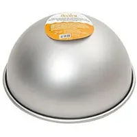 Super Merchant Aluminiumform för bakning, halvklot 24 cm Decora