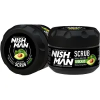 Super Merchant Nishman Ansikts- och Kroppsskrubb Avokado Peeling för Ansikte och Kropp 300 ml