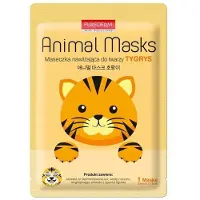 Purederm Djurmask Ansiktsmask i Ark Fuktgivande Tiger 21 ml