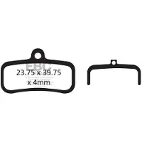 EBC Cfa493r Shimano Saint Br640/821 Skivbromsbelägg