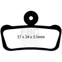 EBC Cfa633hh Avid X0 Trail/guide/level Skivbromsbelägg