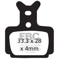 EBC Cfa470 Formula One/mega/r1/rx/t2 Skivbromsbelägg