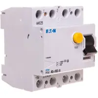Eaton Jordfelsbrytare (RCCB), 40 A, 4p, 30 mA, typ A