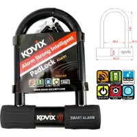 Kovix Ktl14-150 U With Alarm 14 Mm Bygellås