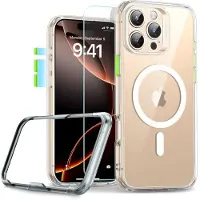 ESR Classic Pro Set Halolock MagSafe-fodral för iPhone 16 Pro Max - Klar