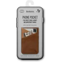 IF Bookaroo phone pocket – mobilficka brun